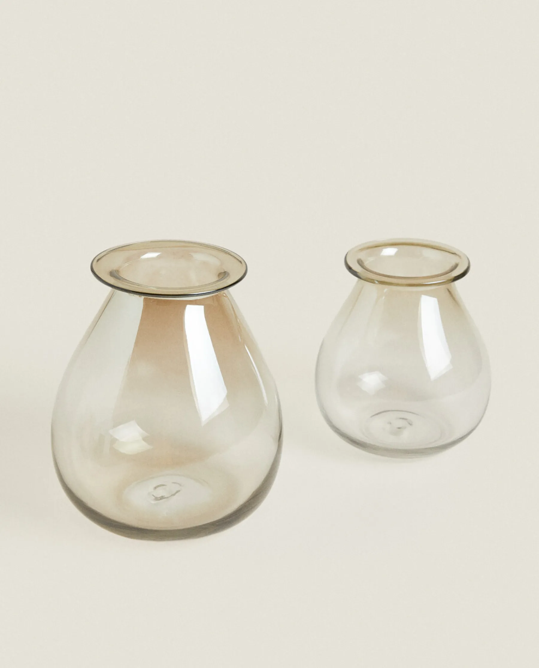 ZARA Home Smoky Glass Vase