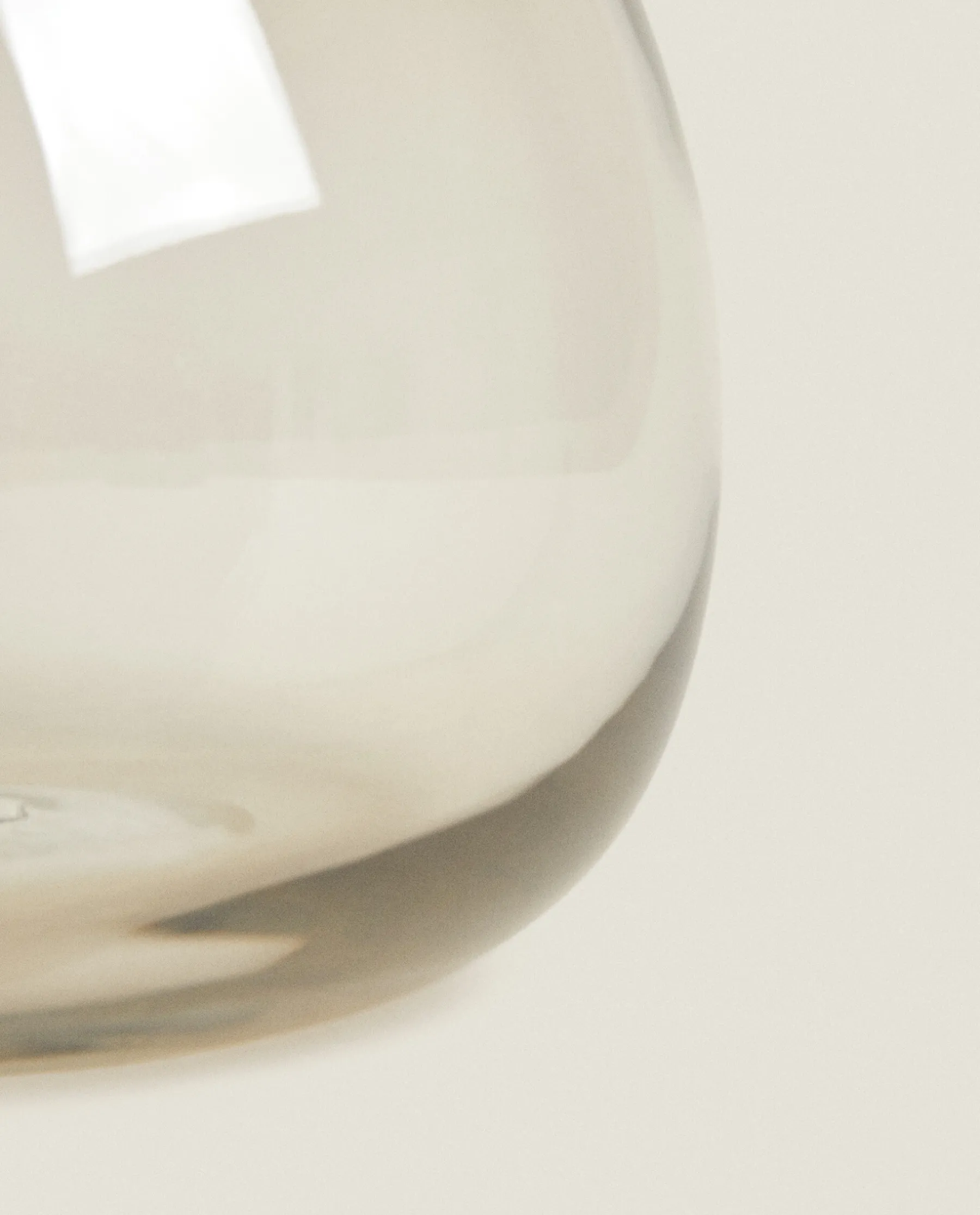 ZARA Home Smoky Glass Vase