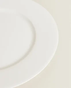 ZARA Home Solid Bone China Dinner Plate