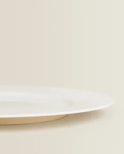 ZARA Home Solid Bone China Dinner Plate