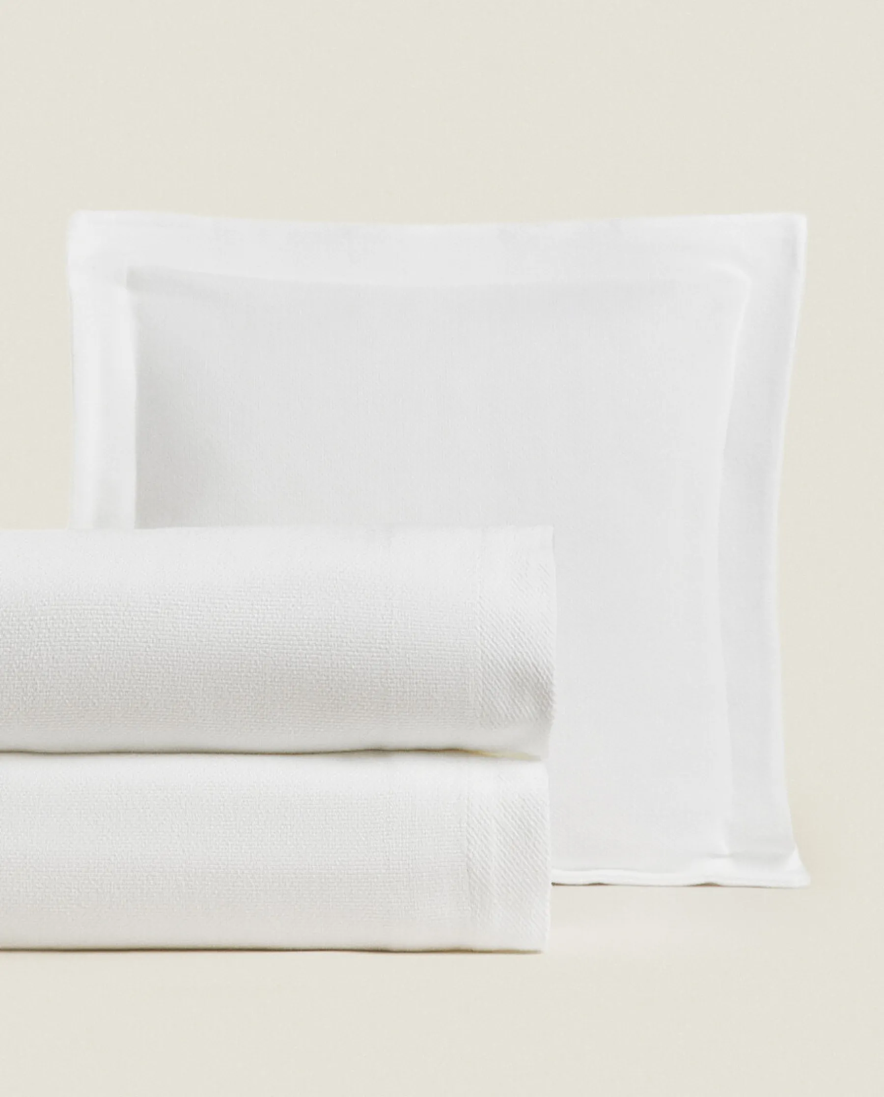 ZARA Home Solid Color Cotton Bedspread