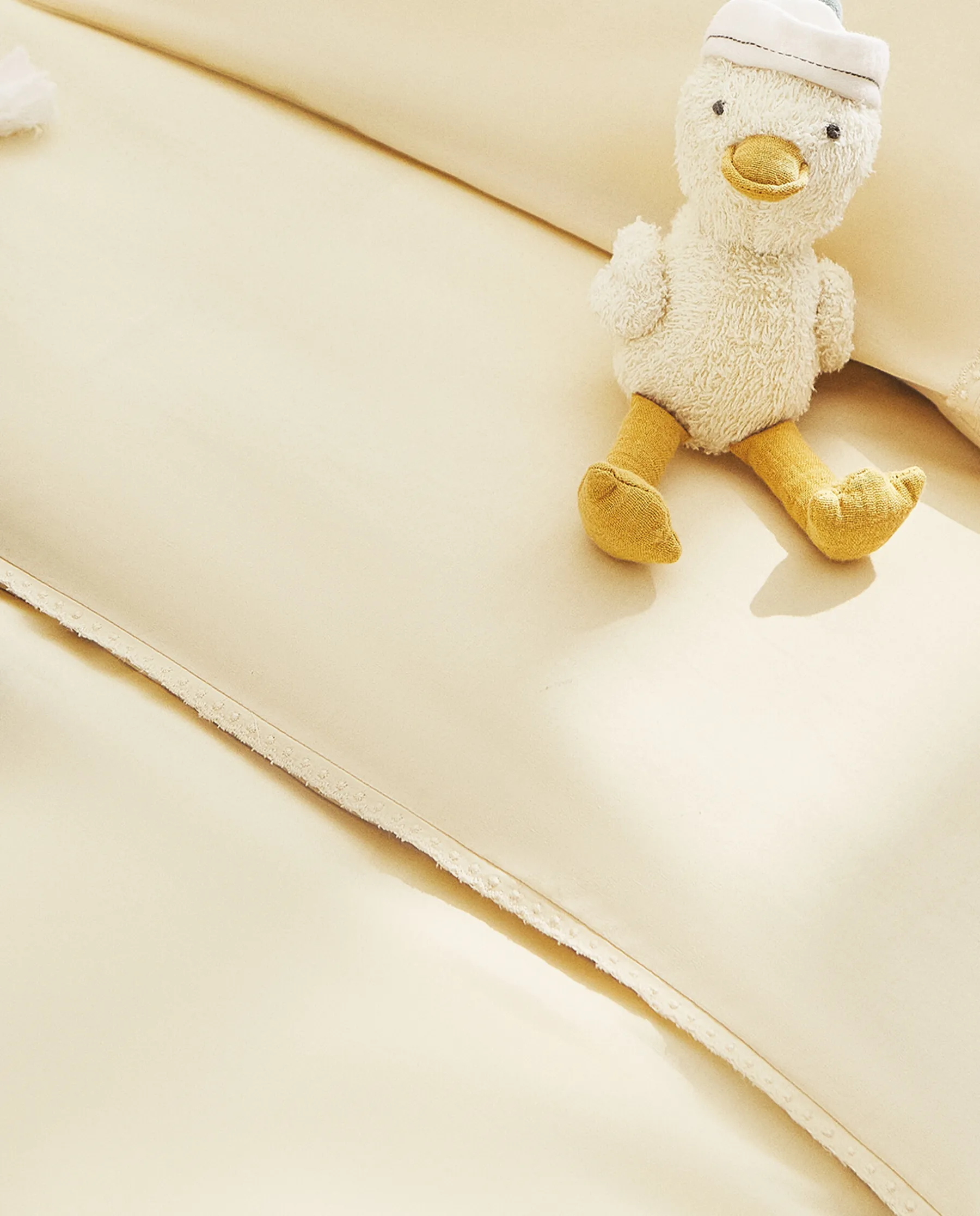 ZARA Home Solid Color Cotton Duvet Cover