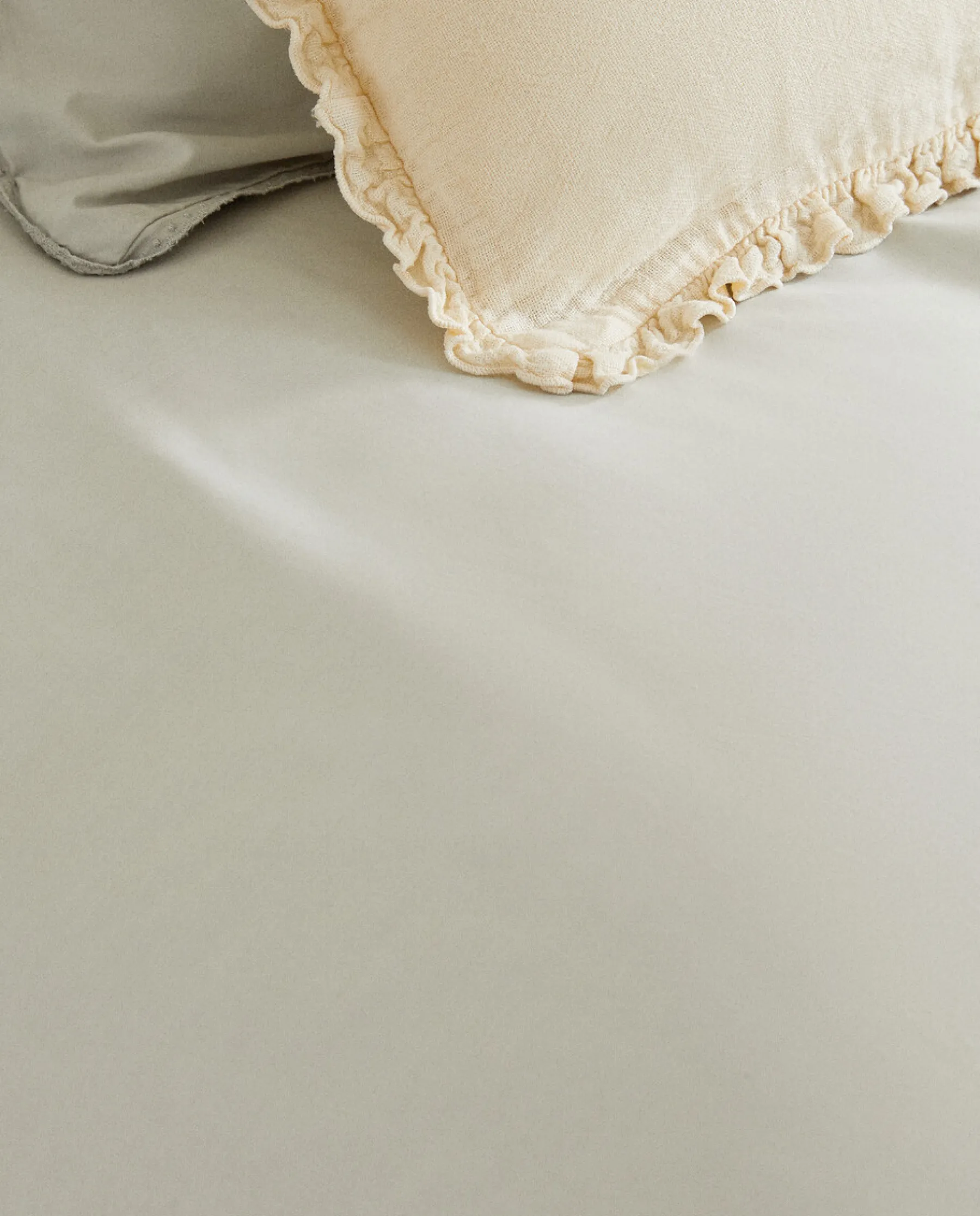 ZARA Home Solid Color Cotton Duvet Cover