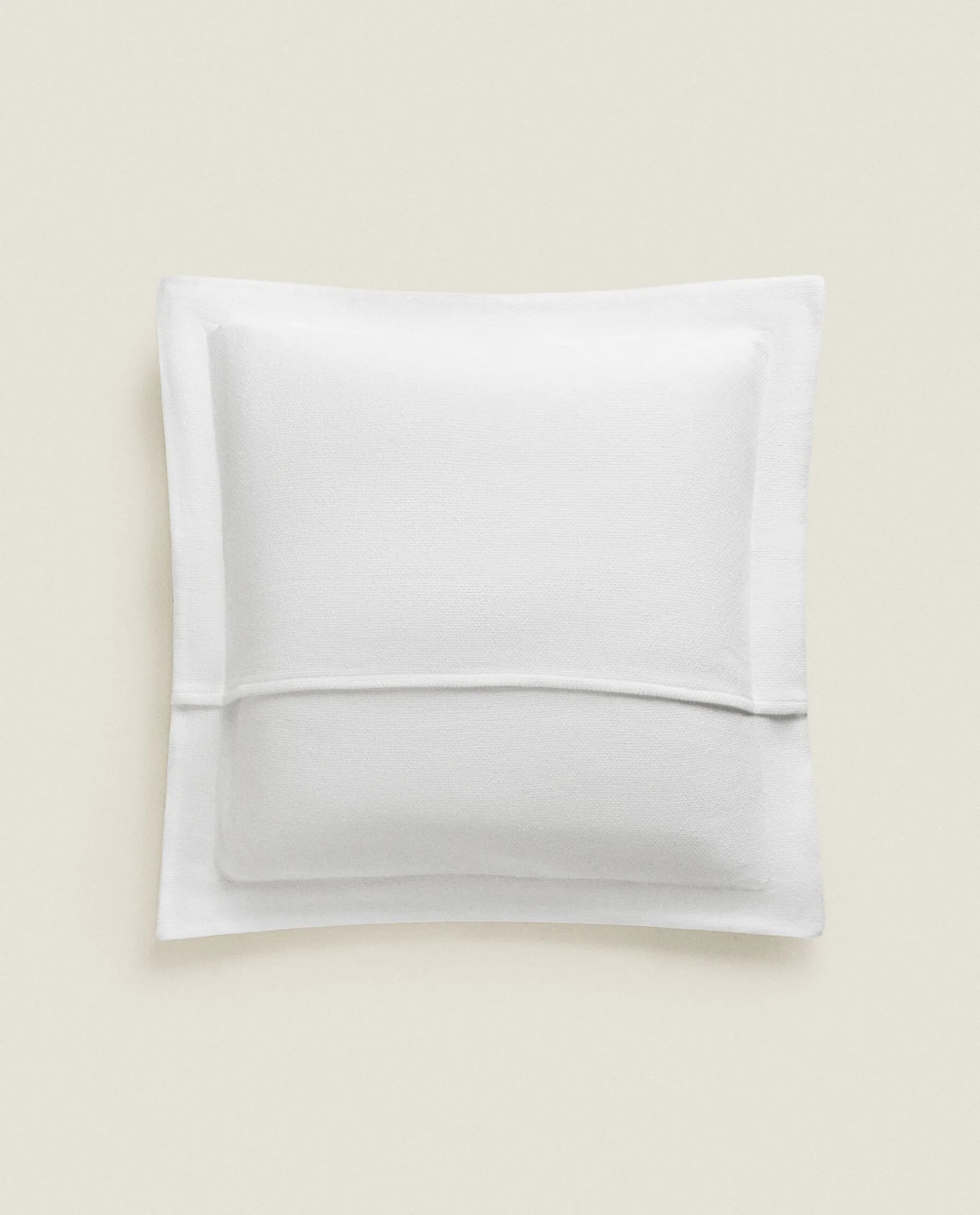 ZARA Home Solid Color Cotton Throw Pillow Cover
