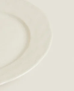 ZARA Home Speckled Stoneware Dinner Plate