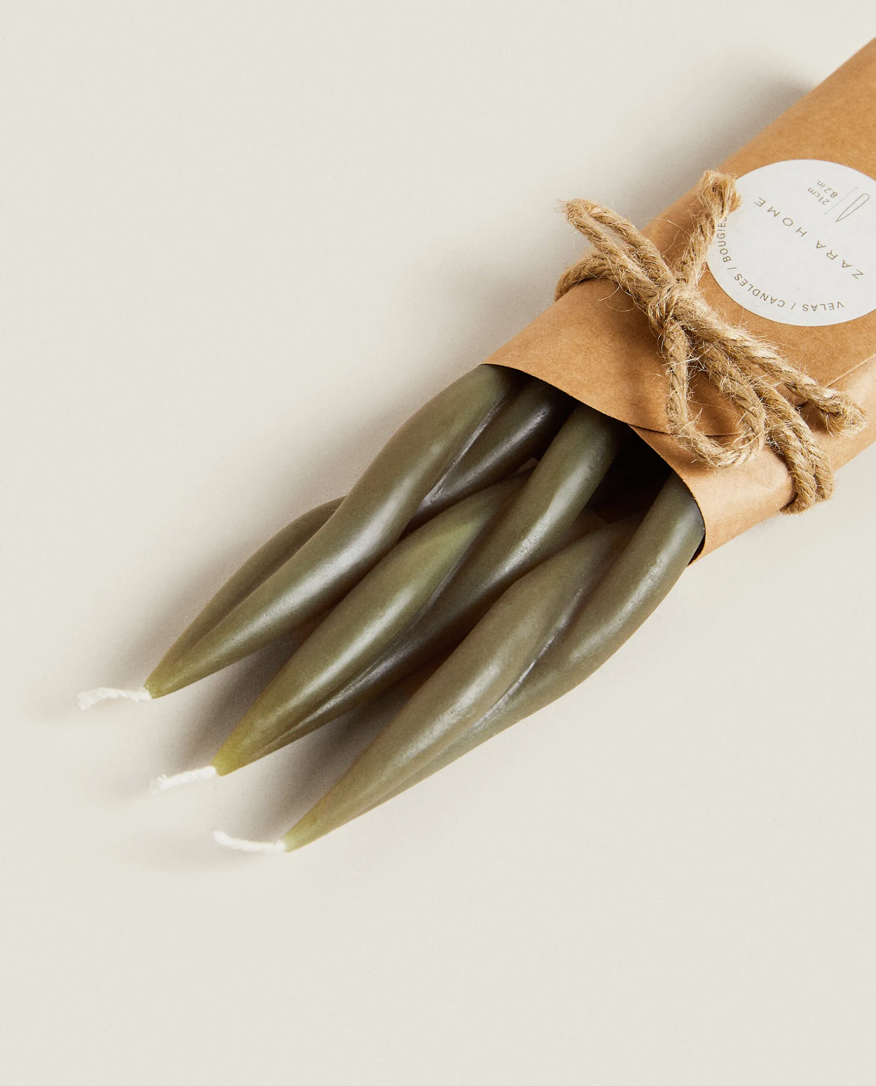 ZARA Home Spiral Candle (Pack Of 3)