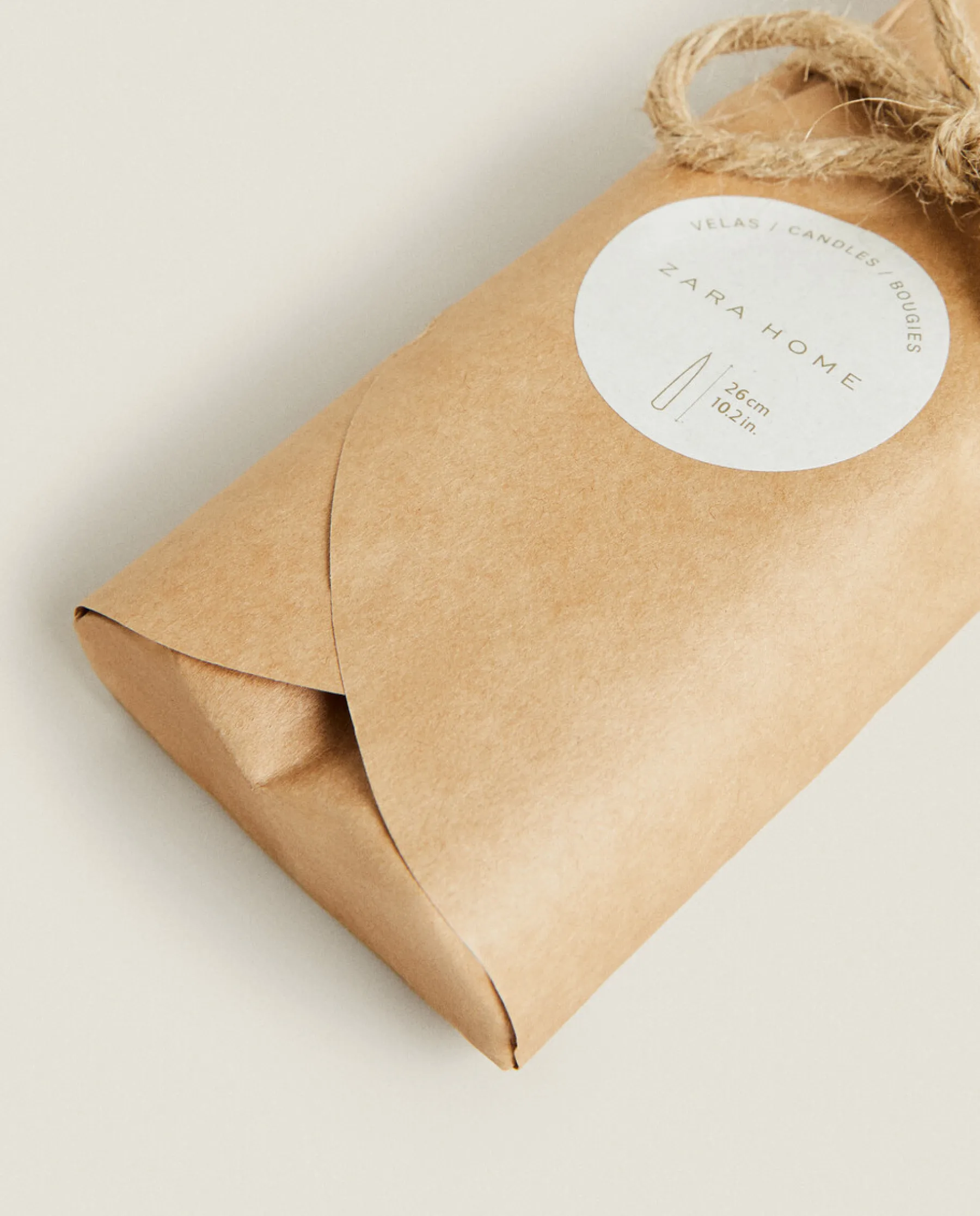 ZARA Home Spiral Candle (Pack Of 2)