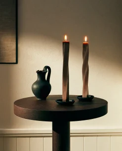 ZARA Home Spiral Candle (Pack Of 3)