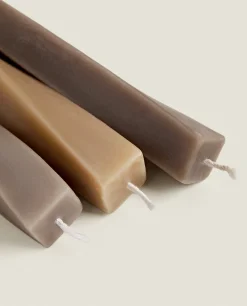 ZARA Home Spiral Candle (Pack Of 3)