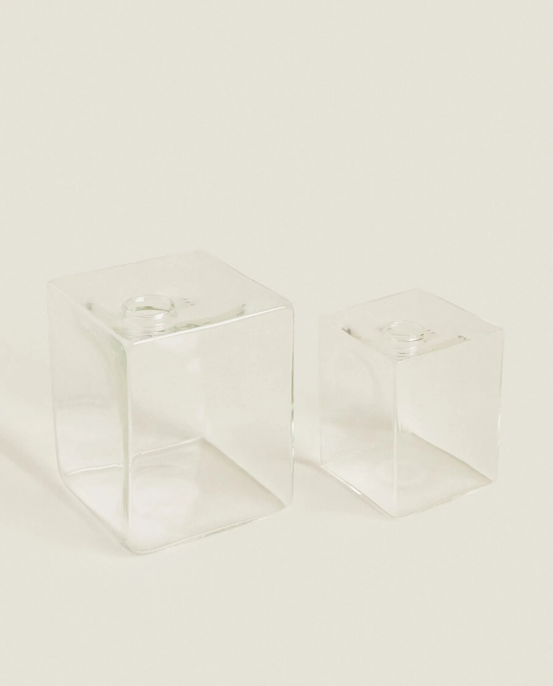 ZARA Home Square Glass Vase
