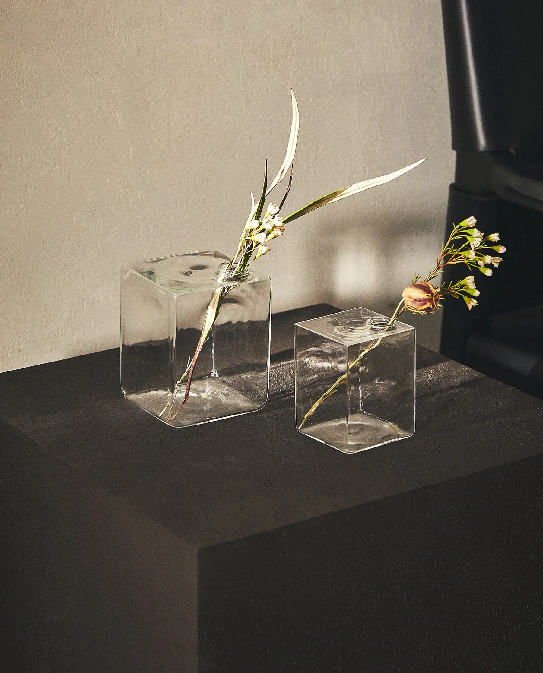 ZARA Home Square Glass Vase