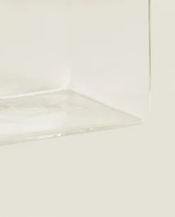 ZARA Home Square Glass Vase