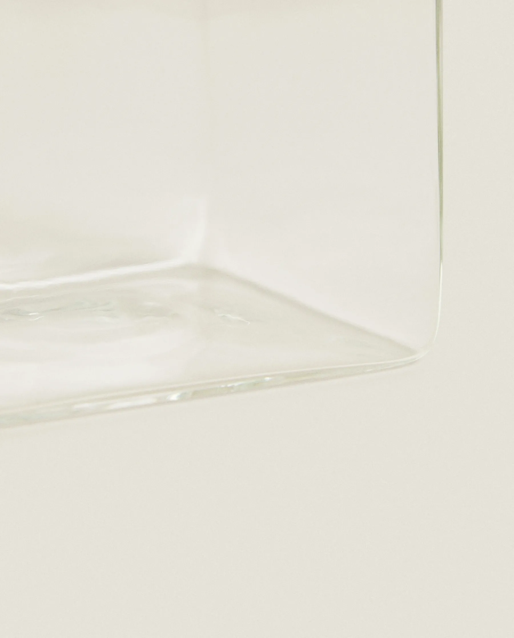 ZARA Home Square Glass Vase
