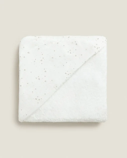 ZARA Home Star Hooded Towel