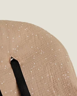 ZARA Home Star Print Baby Carrier Seat Cushion