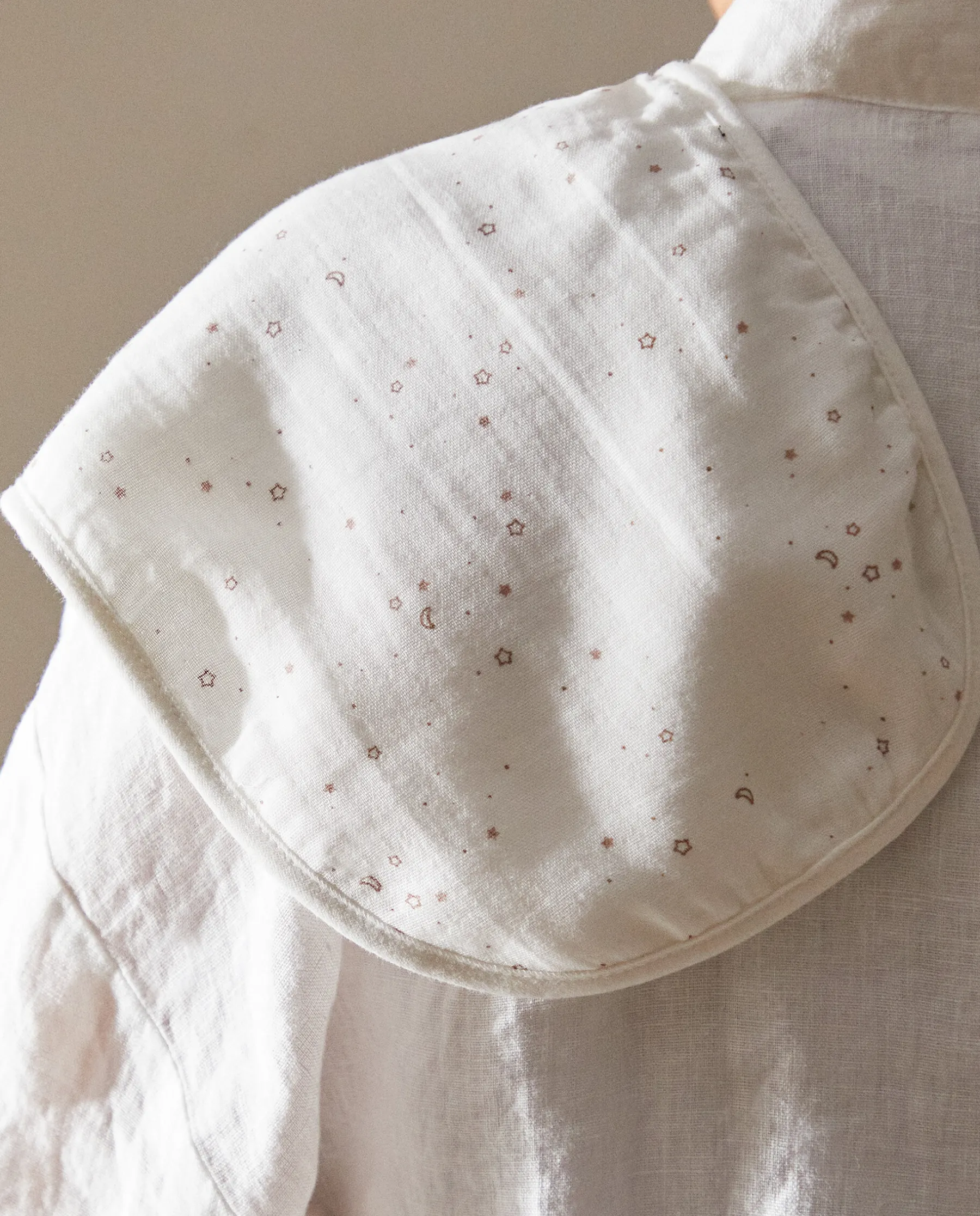 ZARA Home Star Print Shoulder Bib