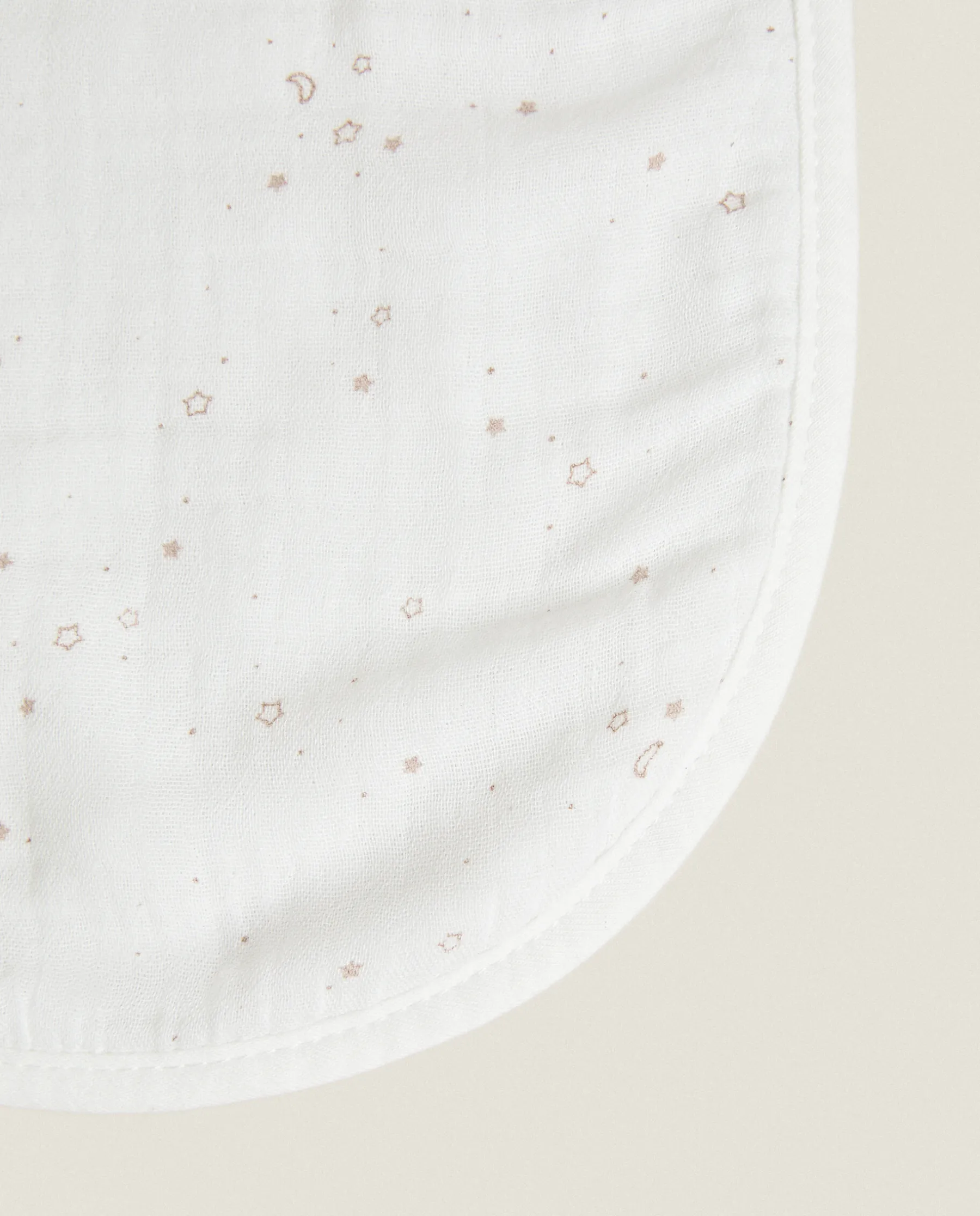 ZARA Home Star Print Shoulder Bib