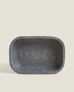 ZARA Home Stone Grey Resin Soap Dish