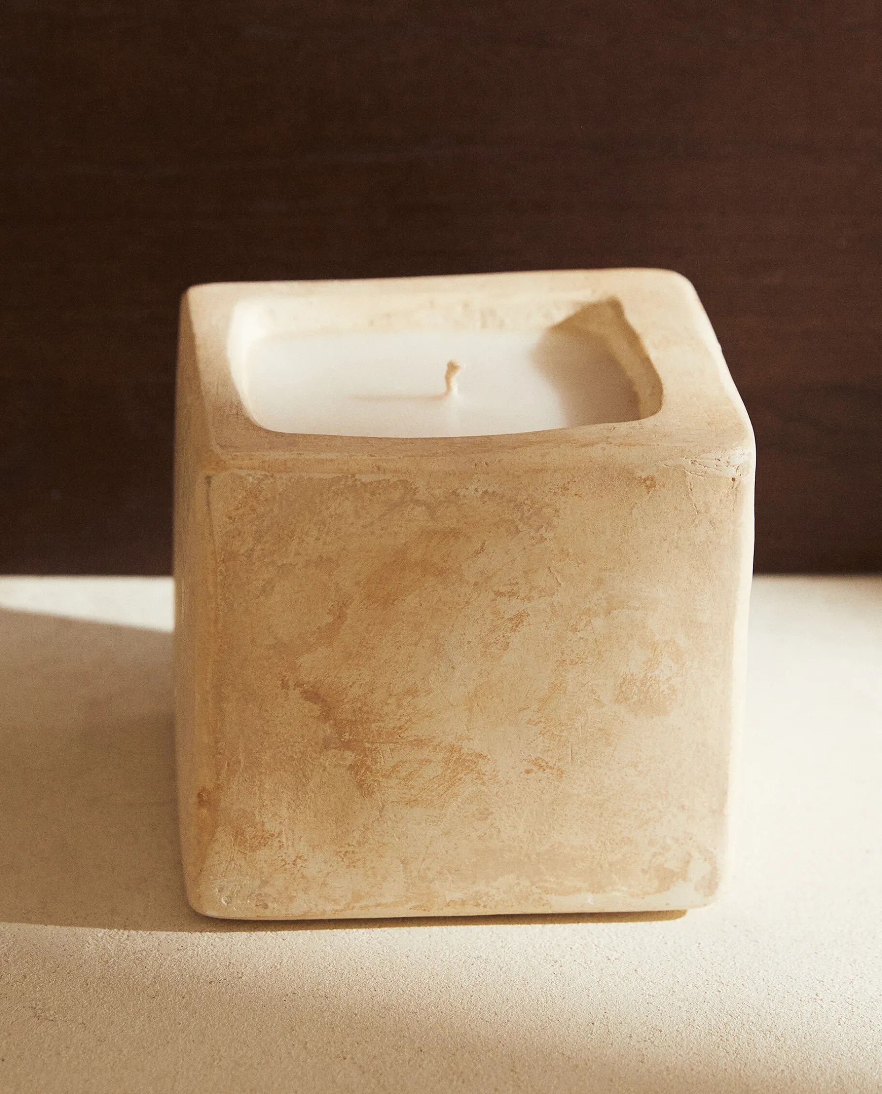 ZARA Home Stone Style Candle