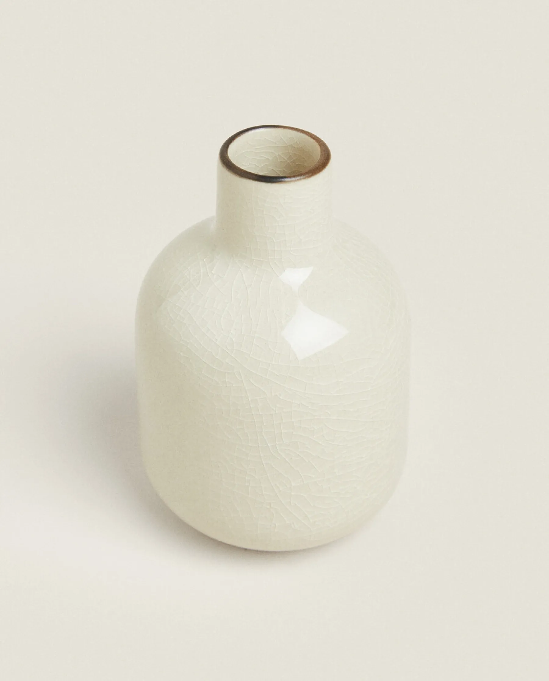 ZARA Home Stoneware Crackled Vase