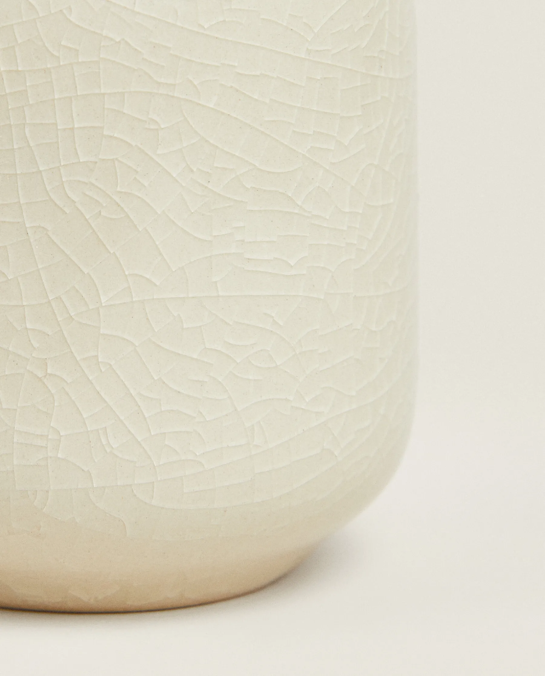 ZARA Home Stoneware Crackled Vase