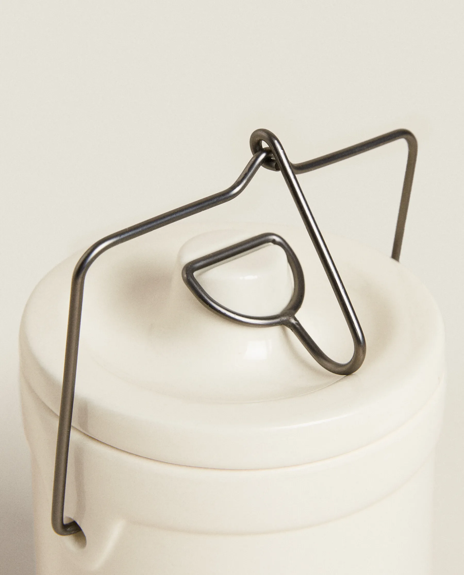ZARA Home Stoneware Cylindrical Jar