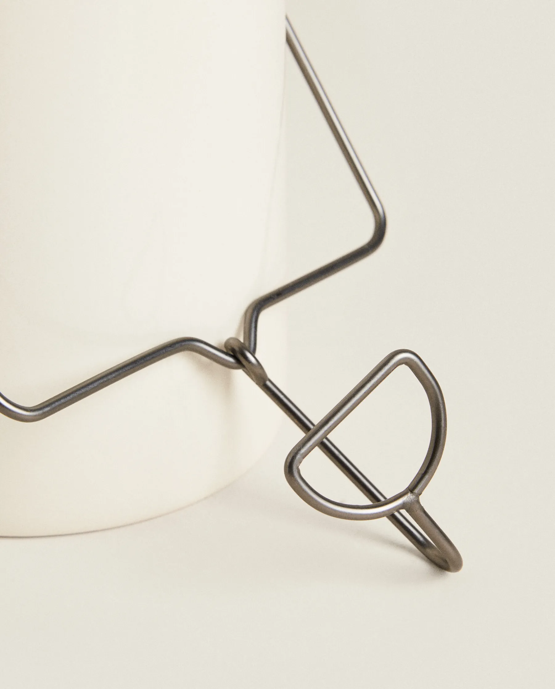 ZARA Home Stoneware Cylindrical Jar