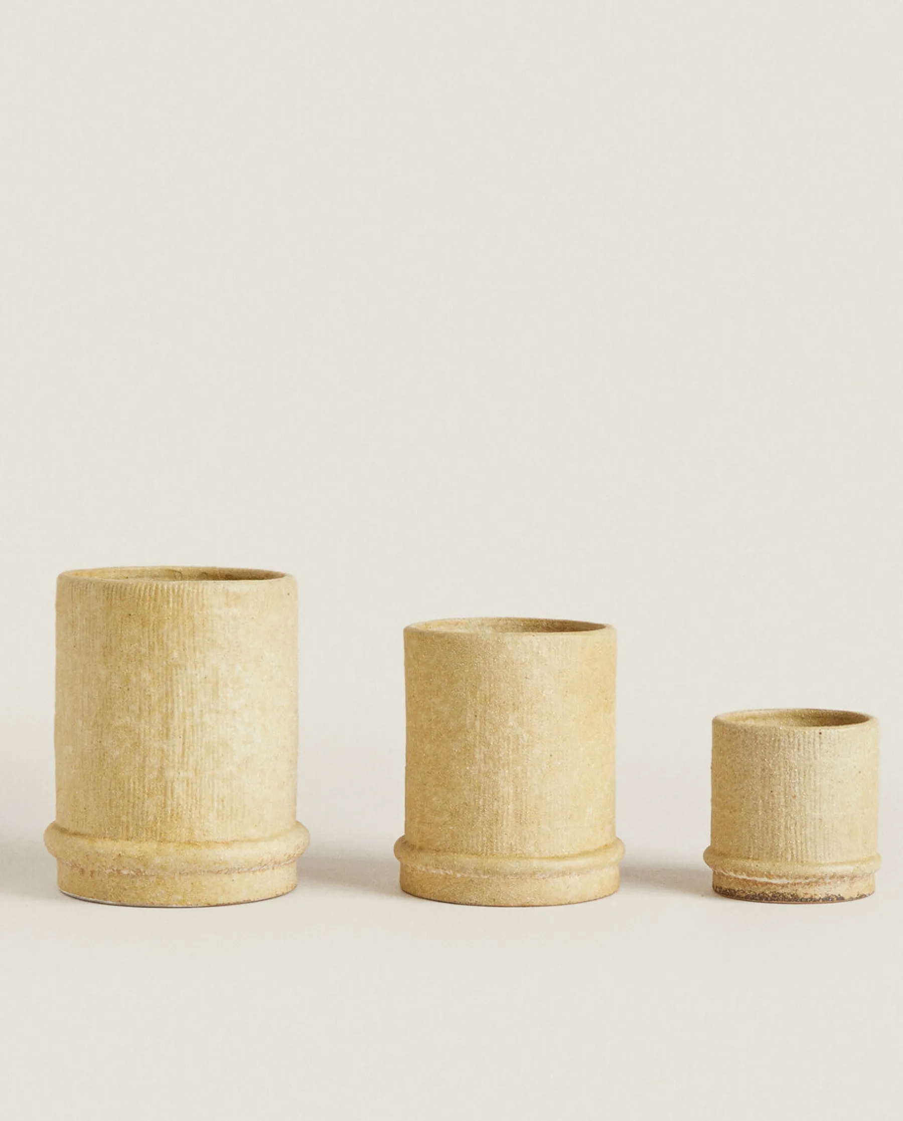 ZARA Home Stoneware Flowerpot