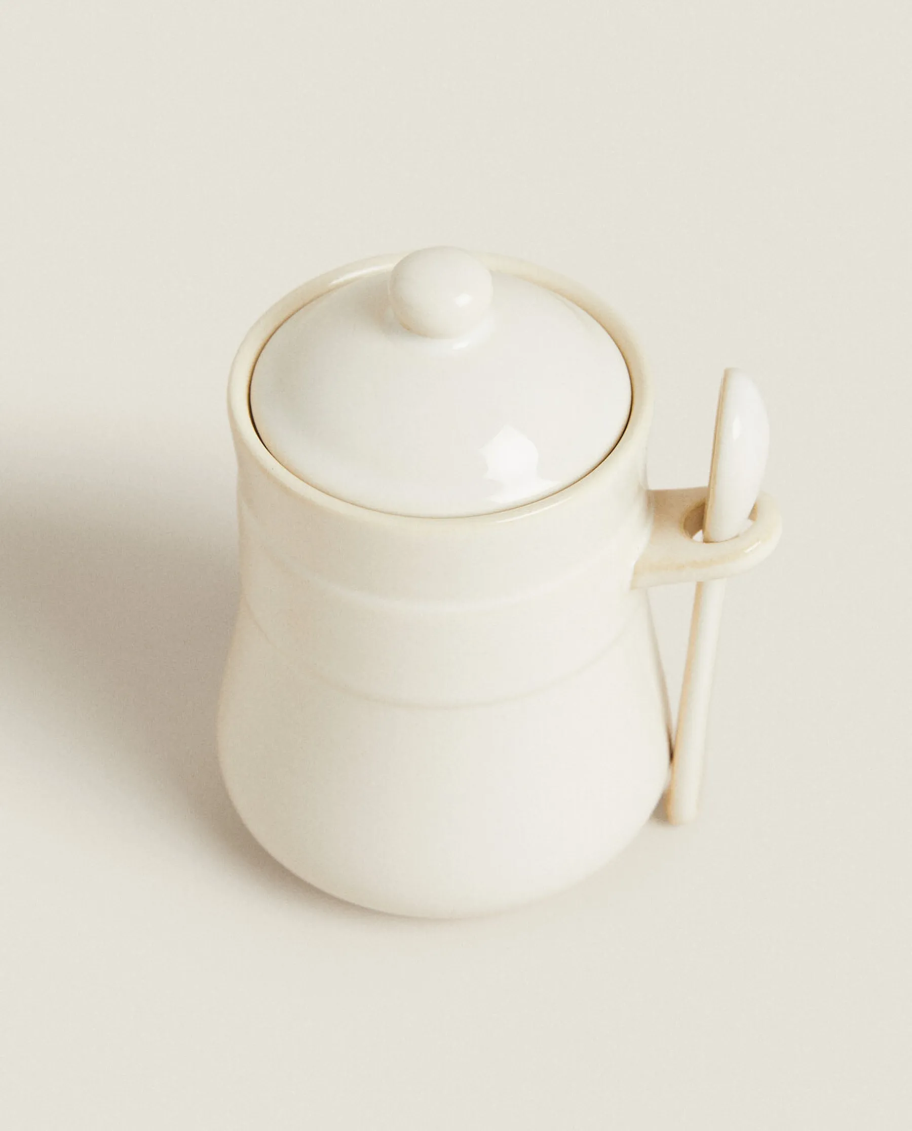 ZARA Home Stoneware Jam Jar