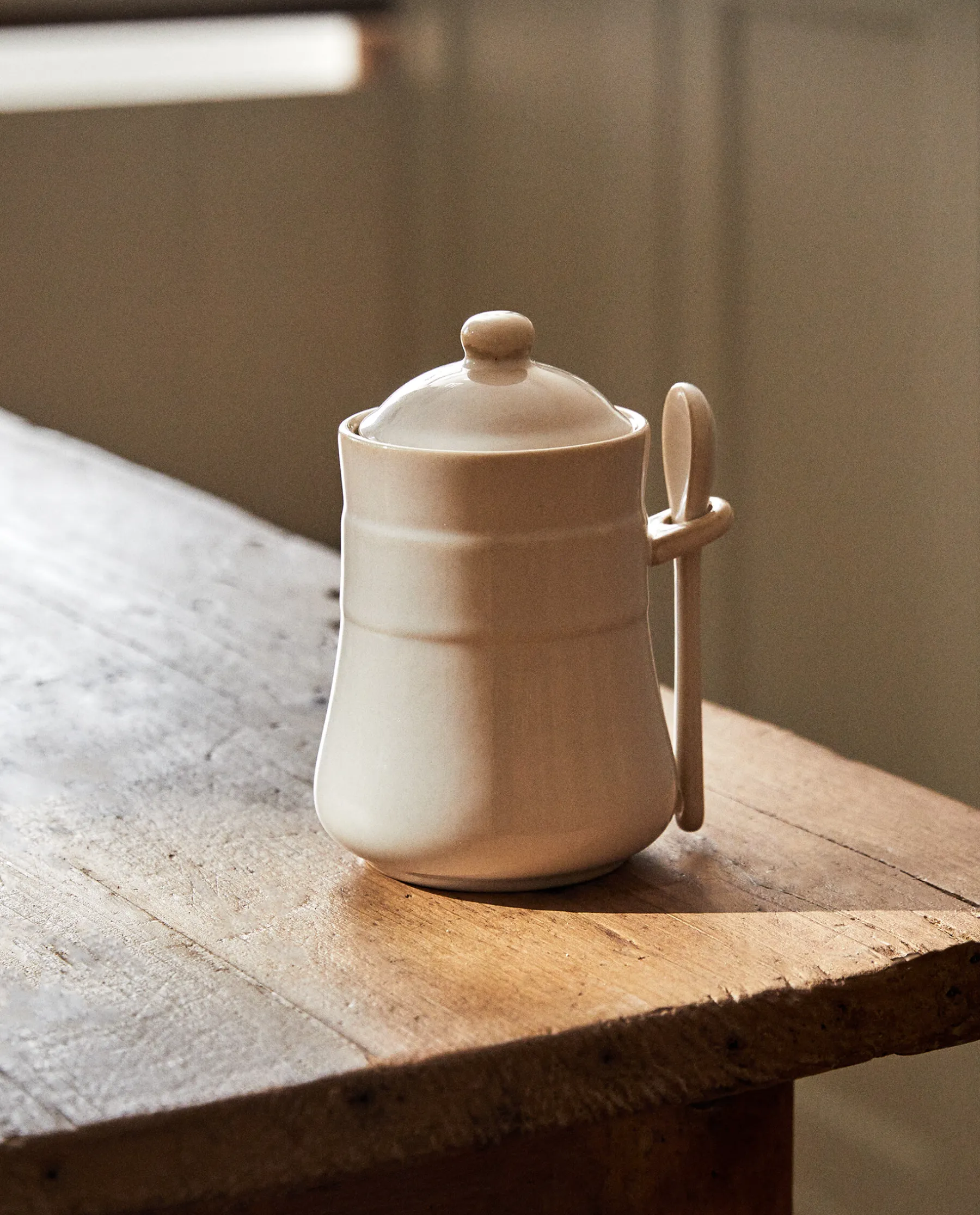 ZARA Home Stoneware Jam Jar