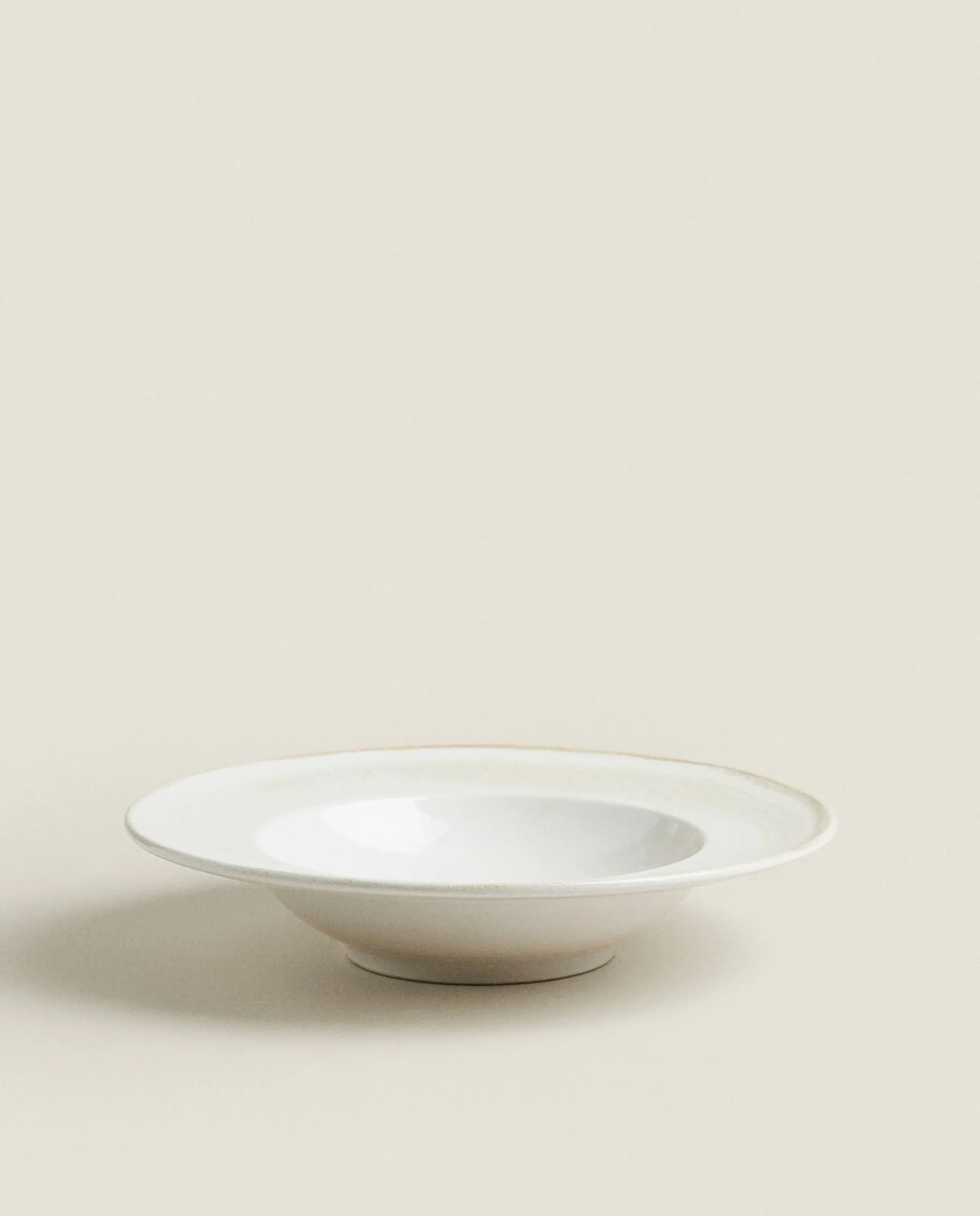 ZARA Home Stoneware Pasta Plate