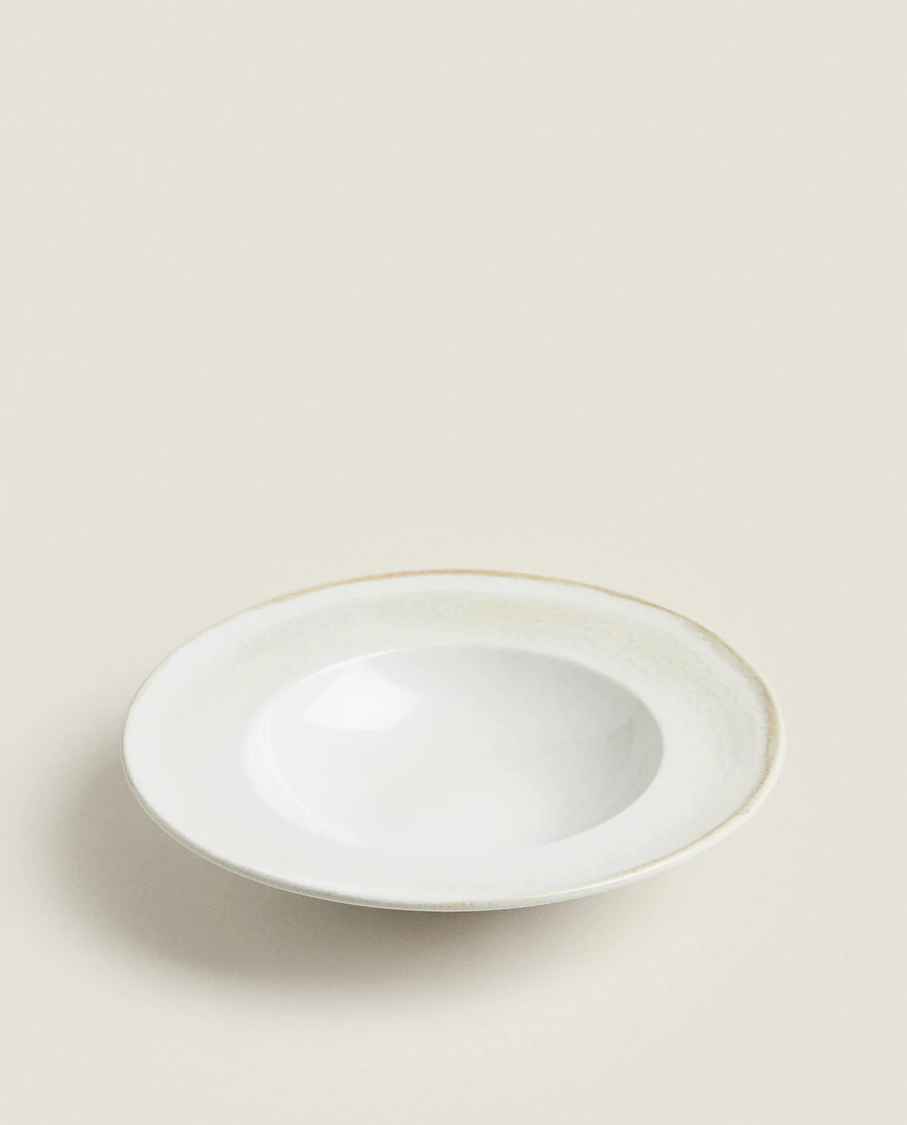 ZARA Home Stoneware Pasta Plate