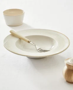 ZARA Home Stoneware Pasta Plate