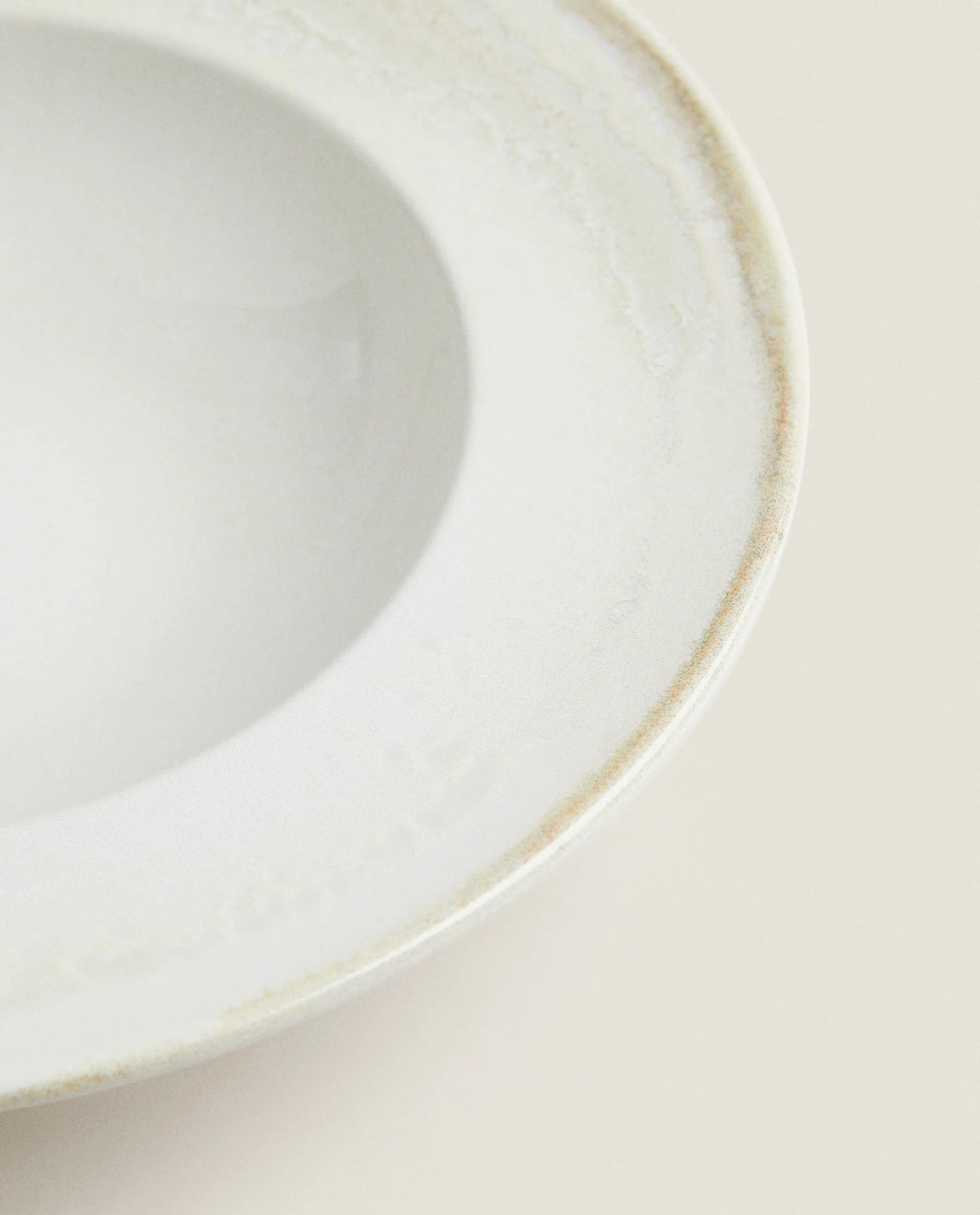 ZARA Home Stoneware Pasta Plate