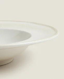 ZARA Home Stoneware Pasta Plate