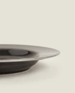 ZARA Home Stoneware Soup Plate