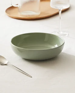 ZARA Home Stoneware Soup Plate