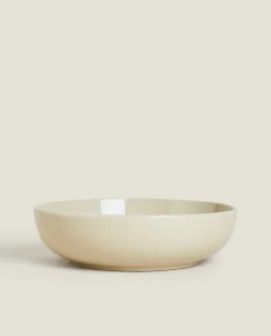 ZARA Home Stoneware Soup Plate