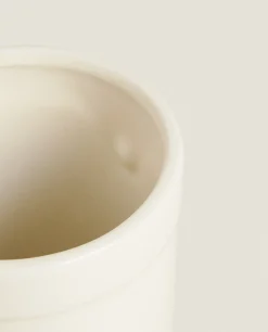 ZARA Home Stoneware Utensil Holder