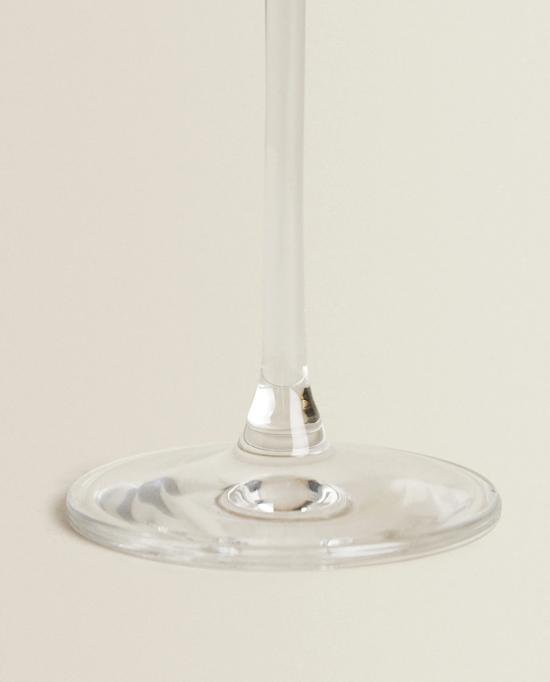 ZARA Home Straight Crystalline Sparkling Wine Flute