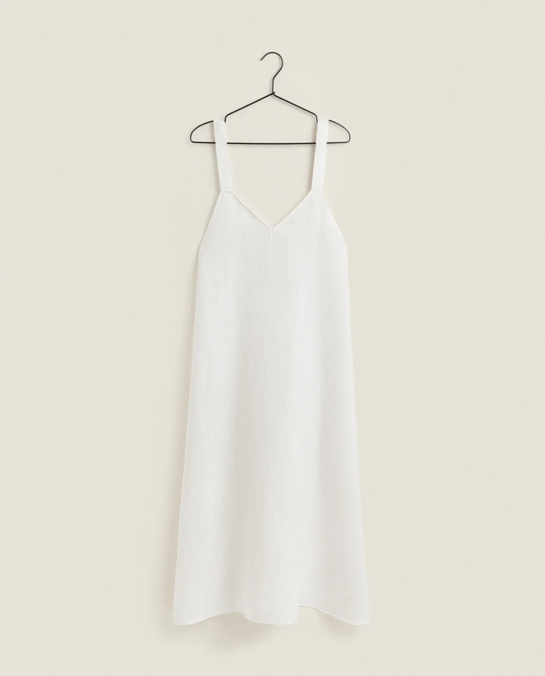 ZARA Home Strappy Linen Nightgown