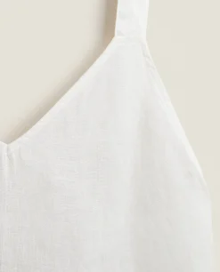 ZARA Home Strappy Linen Nightgown