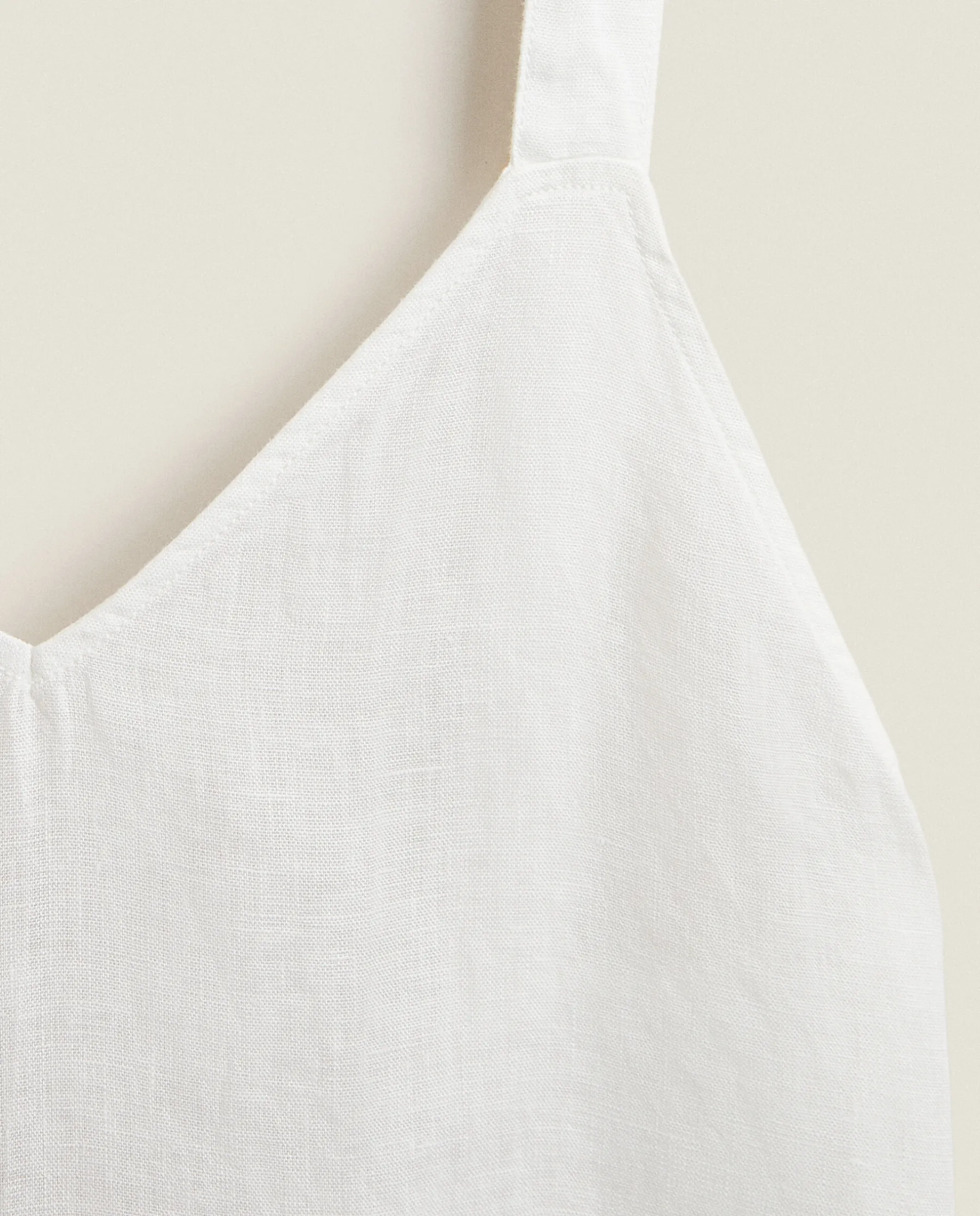 ZARA Home Strappy Linen Nightgown
