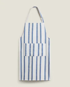 ZARA Home Stripe Dyed Thread Apron