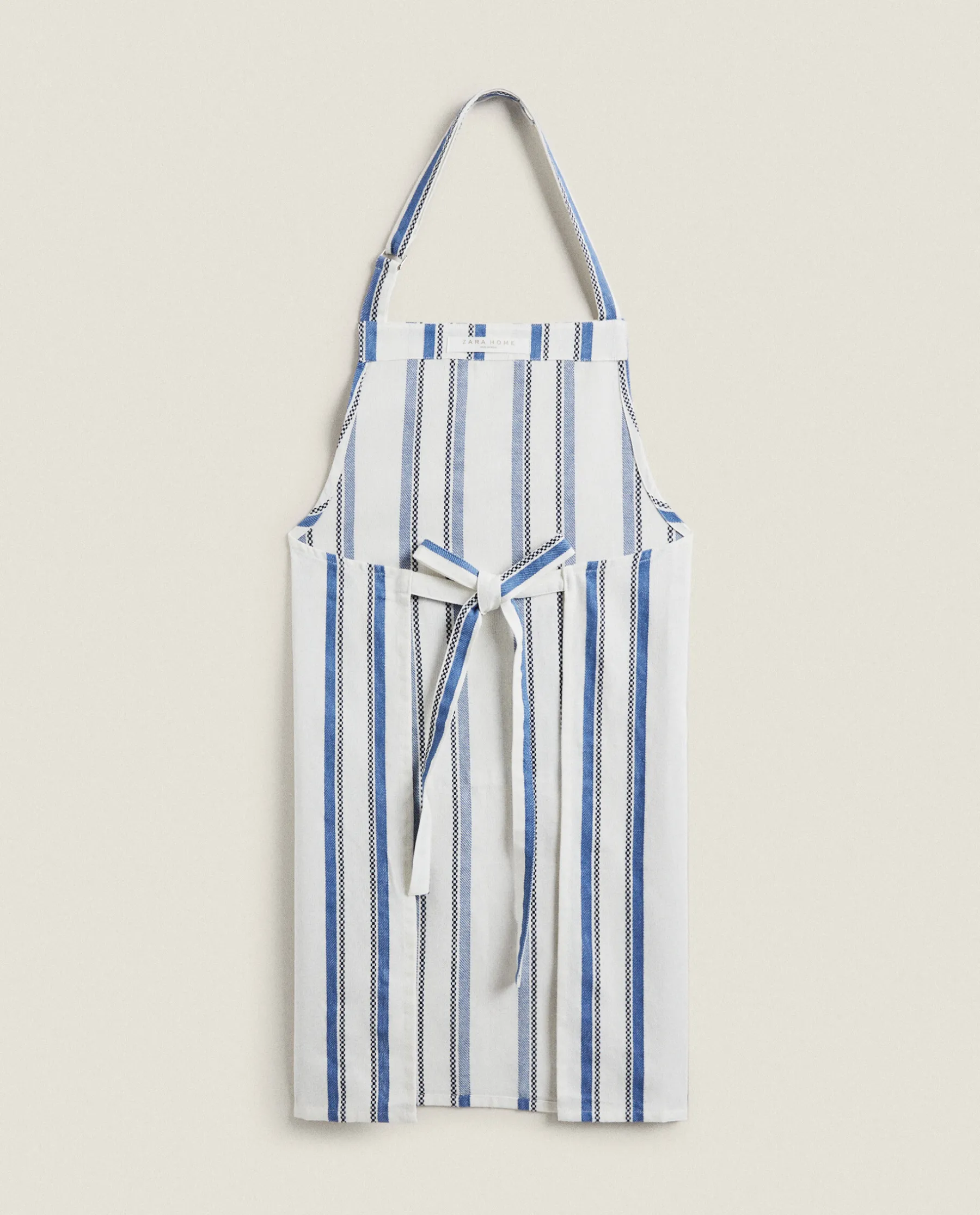 ZARA Home Stripe Dyed Thread Apron
