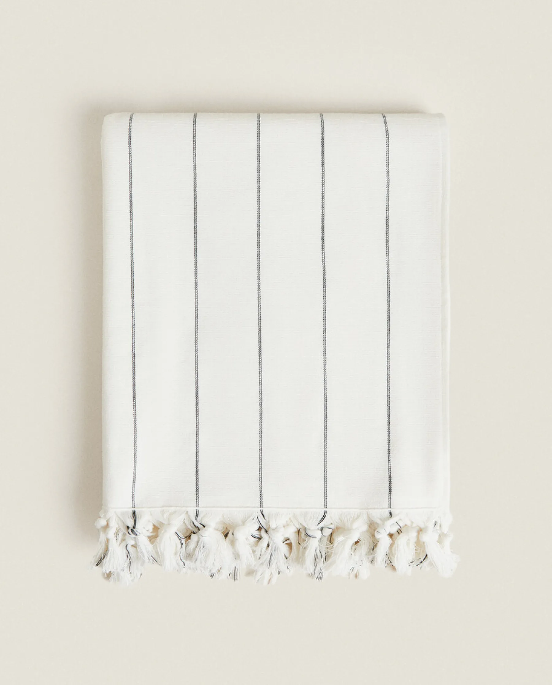 ZARA Home Striped Beach Towel