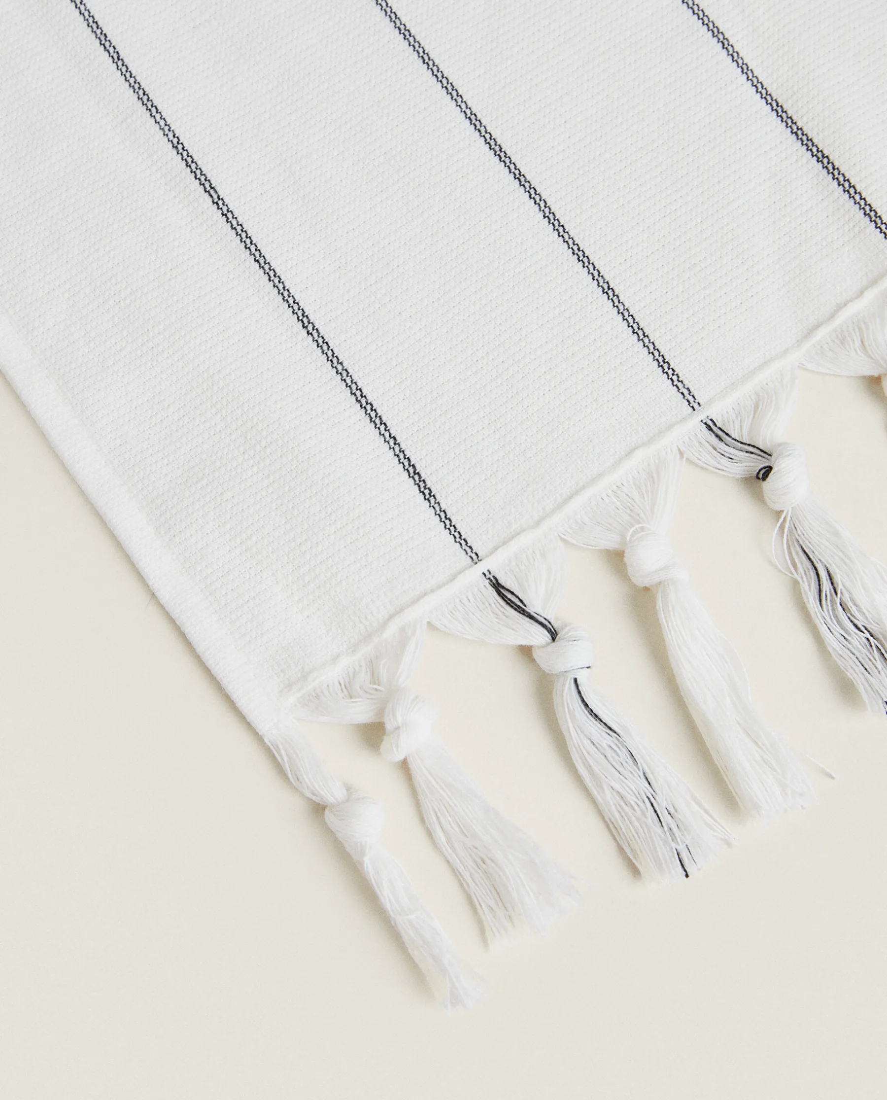 ZARA Home Striped Beach Towel