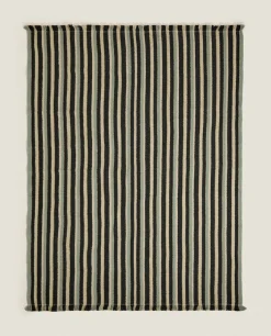 ZARA Home Striped Blanket