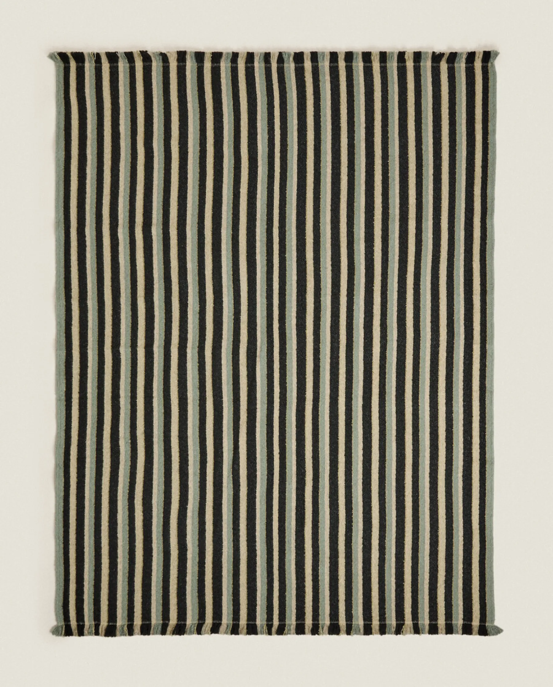 ZARA Home Striped Blanket