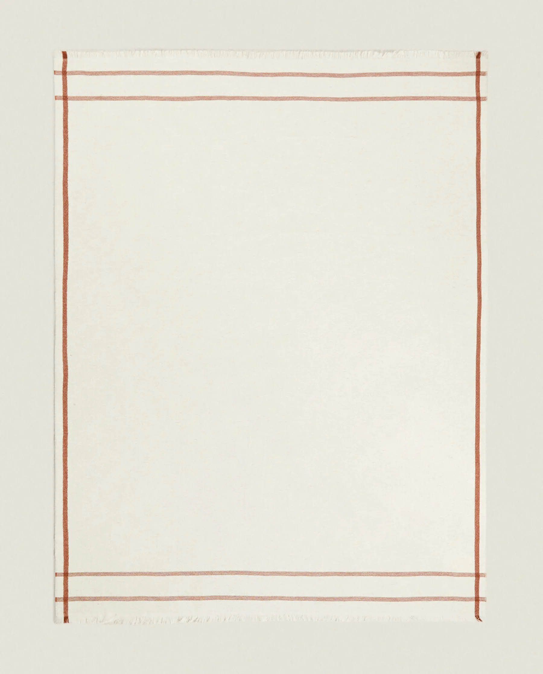 ZARA Home Striped Blanket